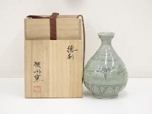 廣州窯造　徳利（共箱）